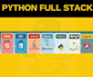create a full stack website with python, HTML, CSS, and javascript