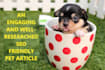 write the perfect pet article