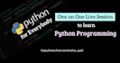 tutor and teach you learn python programming