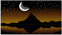 paint a squiggly yet amazing custom landscape scenery art