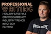 write engaging content on business and human interest topics