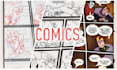 create a cartoony comic book page