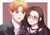 draw couple anime style for you