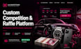 build custom competition raffle platform from scratch