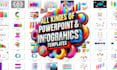 powerpoint templates and infographics professional and ready to use, PPT pptx