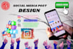 design social media design, post, and canva templates