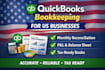 do professional quickbooks bookkeeping for US businesses