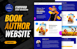 design a professional wix author website for book authors