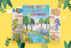 do kids book illustration, coloring book design