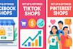 pro facebook tiktok  shop setup and SEO optimization