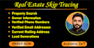 do real estate skip tracing for business using tlo,bulk