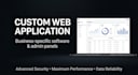 build a custom web application or admin panel for your business