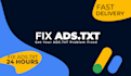 fix adsense ads txt problem within 24 hours