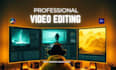 do professional cinematic video editing
