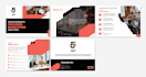 do modern minimal corporate brochure flyer