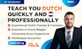 teach you dutch in a fun, fast, and professional way