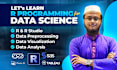 teach you r programming, data analysis and visualisation