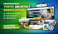 design wordpress website with thrive architect and thrive themes