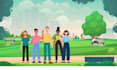 create a 2d animated saas explainer video or app demo