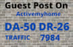 do guest post on activemyhome