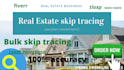 do real estate skip tracing with tloxp and cold call