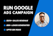 setup, optimize and manage KPI focused google ads campaign