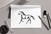 create a custom pet or animal silhouette illustration