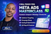 teach facebook ads marketing from beginner to advanced