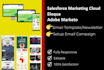 develop responsive editable email template for salesforce