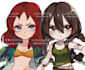 draw semi chibi art illustration