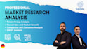 do a professional market research analysis