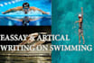 write expert swimming articles and blog posts on aquatic sports