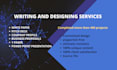 write impressive white papers, pitch decks, presentations and company profile