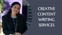 provide creative content writing services