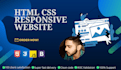 design html css bootstrap responsive web page