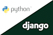 be your django, python full stack developer
