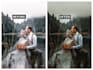 wedding photo editing and retouching in lightroom quickly