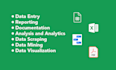 provide data entry, excel, and google sheets services