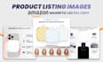 do amazon product photo editing, listing images and product infographic design