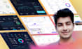do dashboard design, web app, and saas uiux design