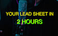 make a lead sheet or chord chart from your song