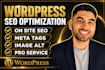 seo optimize your wordpress website for google ranking
