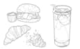 trace your picture to line art vector as you need