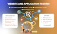 do QA testing of android, IOS and website