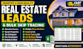 build targeted real estate lead lists and do bulk skip tracing