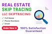 do skip tracing for USA real estate leads in bulk
