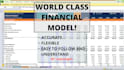 build world class financial model for your startup or business