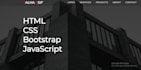 make a responsive website with HTML,CSS, javascript