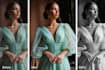 do professional retouch of wedding and evening dresses photo