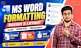 do microsoft word document formatting professionally